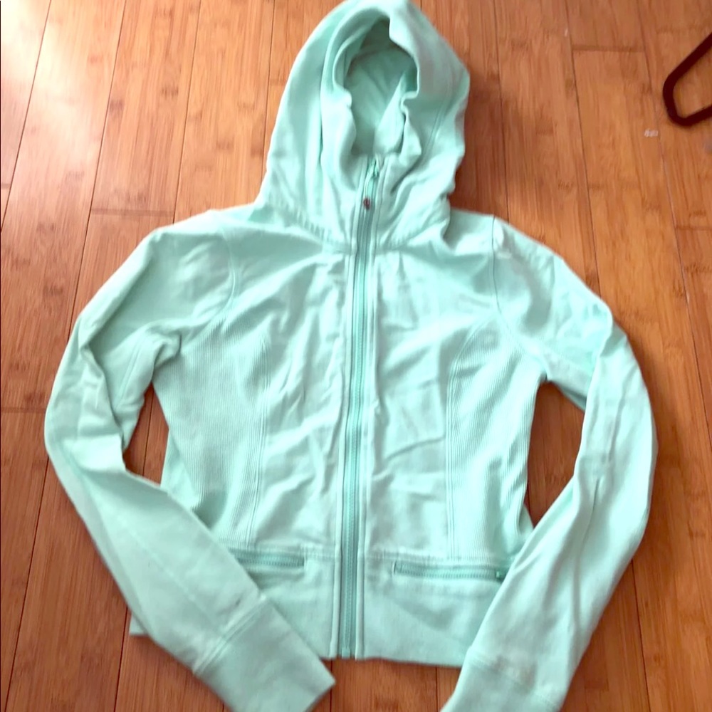Vibrant mint Lululemon jacket